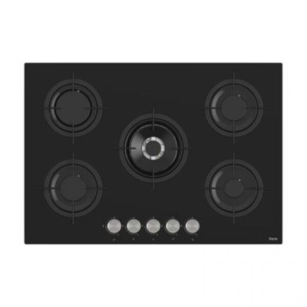 RS035 75 Cm Siyah Ankastre Cam Ocak