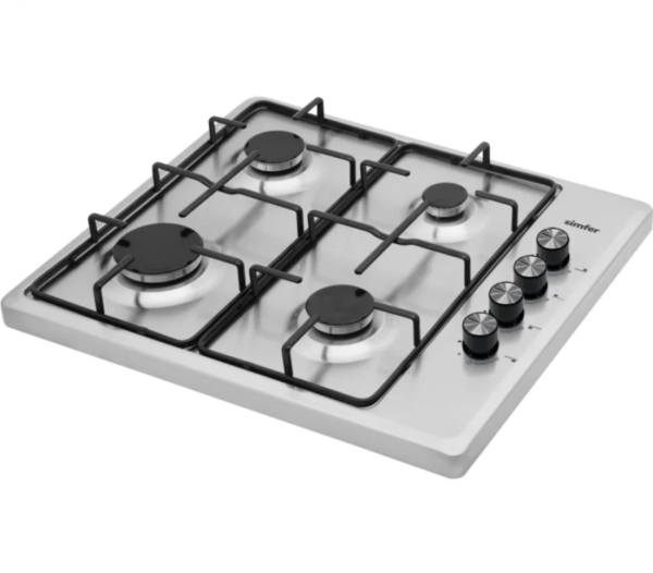 Simfer 3019 Bizote 4 Gözlü Gazlı Inox Setüstü Ocak
