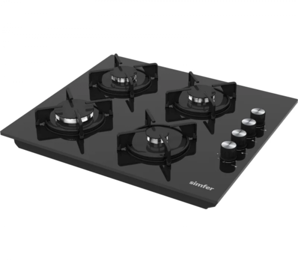 Simfer 3046 Siyah Setüstü Cam Ocak